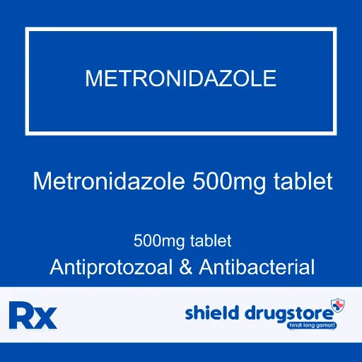 [GEN000203] GN-METRONIDAZOLE 500MG TAB 
