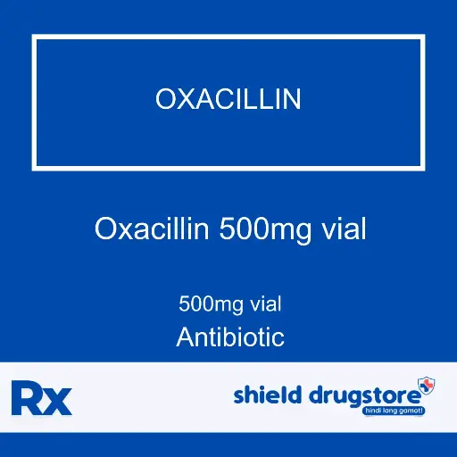 [GEN000222] GN-OXACILLIN 500MG VL 