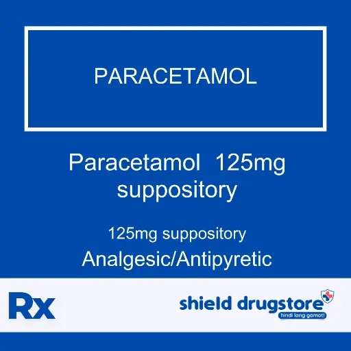 [GEN000227] GN-PARACETAMOL 125MG SUPPOSITORY 