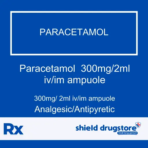 [GEN000230] GN-PARACETAMOL 300MG/2ML IV/IM AMP 