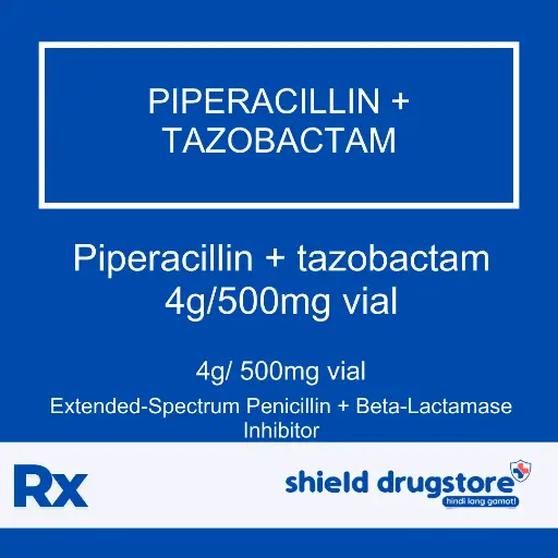 [GEN000237] GN-PIPERACILLIN + TAZOBACTAM 4G/500MG VL 