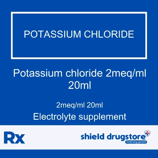 [GEN000242] GN-POTASSIUM CHLORIDE 2MEQ/ML 20ML 