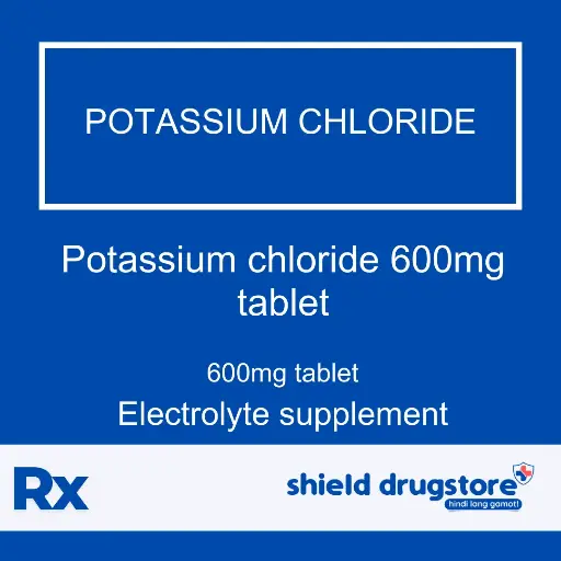 [GEN000243] GN-POTASSIUM CHLORIDE 600MG TAB 