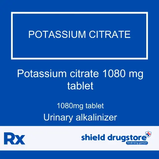 [GEN000244] GN-POTASSIUM CITRATE 1080 MG TAB 
