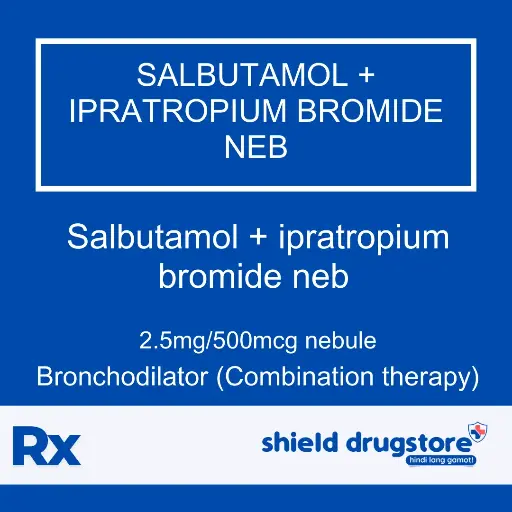 [GEN000262] GN-SALBUTAMOL + IPRATROPIUM BROMIDE NEB 