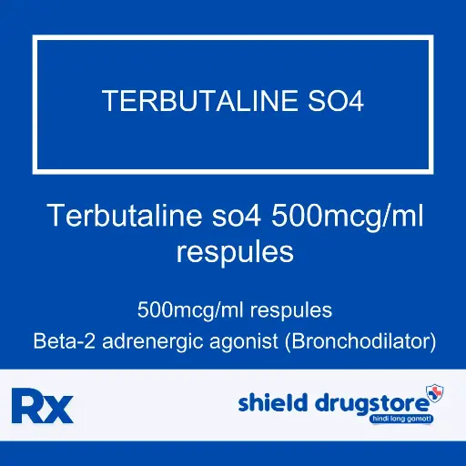 [GEN000277] GN-TERBUTALINE 2.5MG TAB 