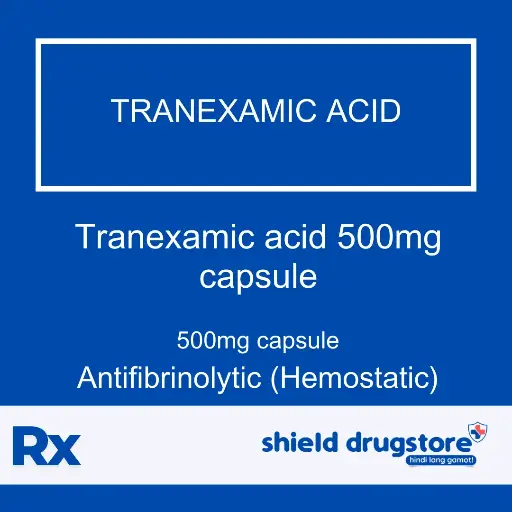 [GEN000285] GN-TRANEXAMIC ACID 500MG CAP 