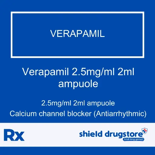 [GEN000287] GN-VERAPAMIL 2.5MG/ML 2ML AMP 