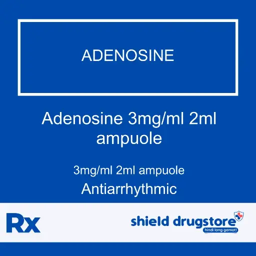 [GEN000006] GN-ADENOSINE 3MG/ML 2ML AMP 
