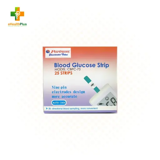 [MS-T10091-DIAG-CAT00018] Partners Glucose Strips 25's (GLM-73) 