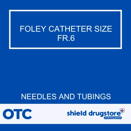 [MS-T10727-NEEDL-CAT00210] Foley Catheter Size Fr.6 