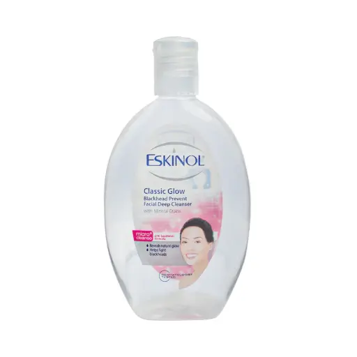 [GR-T11154-SNB-CAT00400] Eskinol Classic Glow Facial Deep Cleanser with Mineral Grains 135ml 