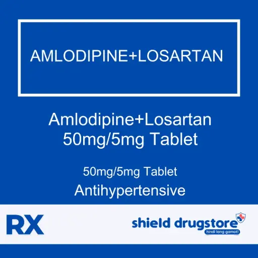 [GEN000372] GN-AMLODIPINE+LOSARTAN 50MG/5MG TAB