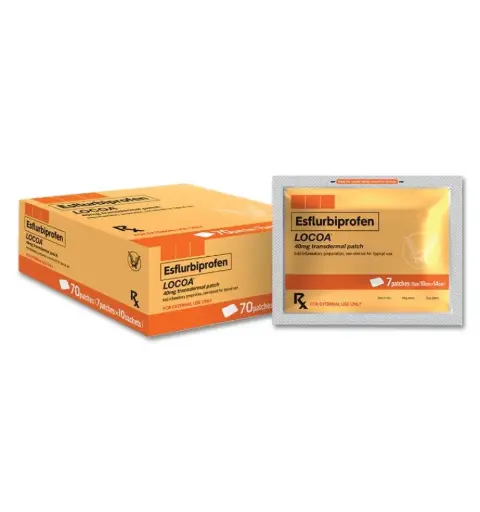 [RX-T11652-PAIN-CAT00271] Locoa (esflurbiprofen) 40mg patch 70s