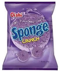 [GR-T11180-FOOD-CAT00203] Sponge Crunch ube 30g 