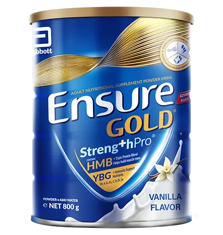 [GR-T11190-AMILK-CAT00036] Ensure Gold Strength Pro Vanilla 800g powdered milk supplement 