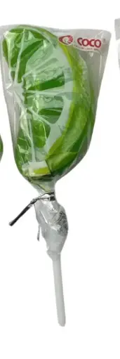 [GR-T11193-FOOD-CAT00209] Coco Fruit Ethnicity Lollipop Lime Flavor 