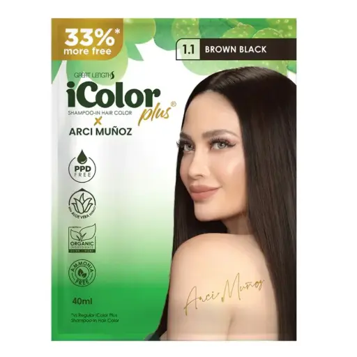 [GR-T11205-HAIR-CAT00073] iColor plus x Arci Brown Black 40ml